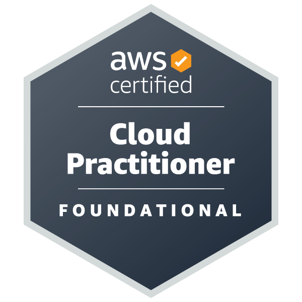 Amazon Web Services badge