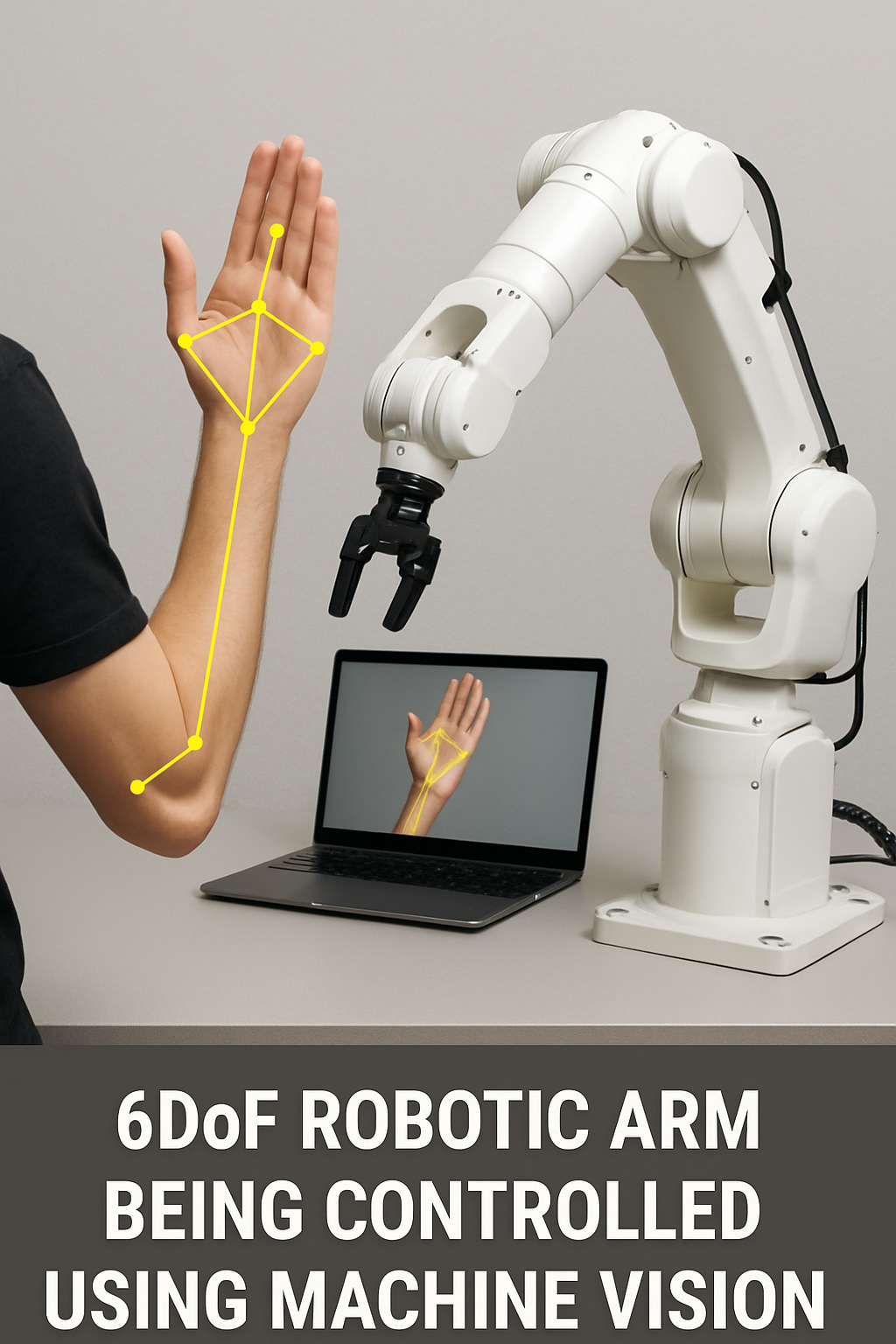 Machine Vision Controlled Robot Arm screenshot