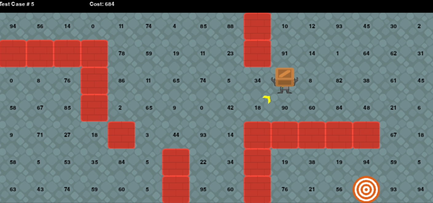 Warehouse – A* Search screenshot