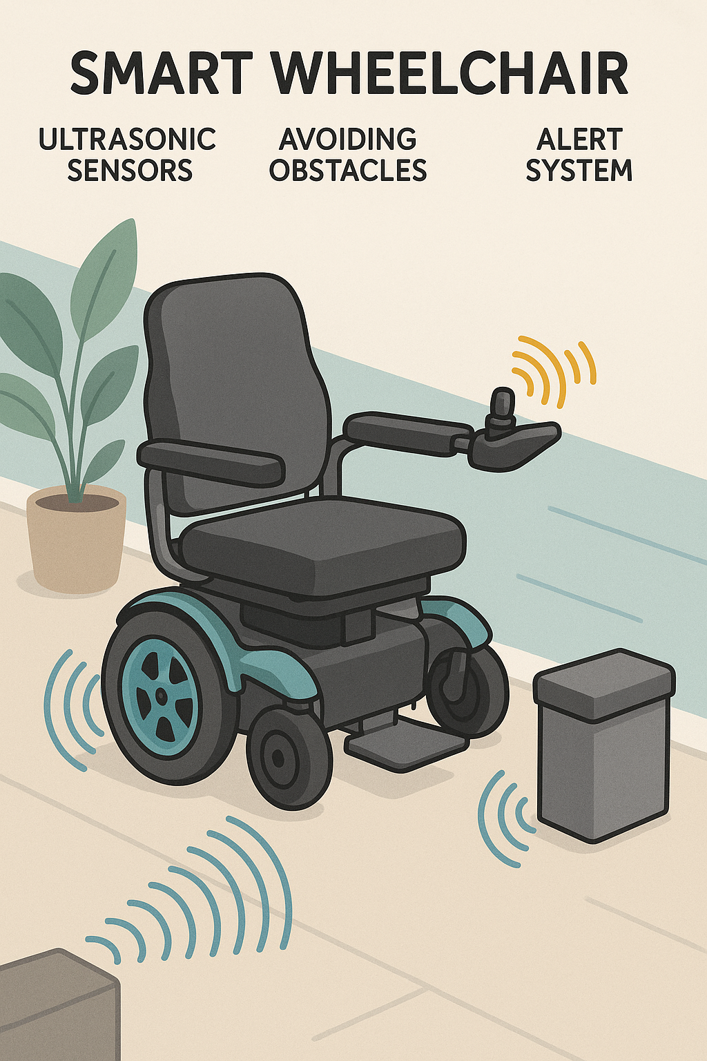 Automatic Sensing Wheelchair screenshot